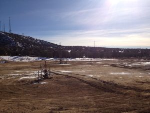 Well pad near Aztec, New Mexico